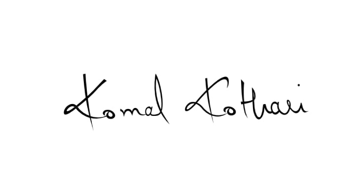 About Komal Kothari